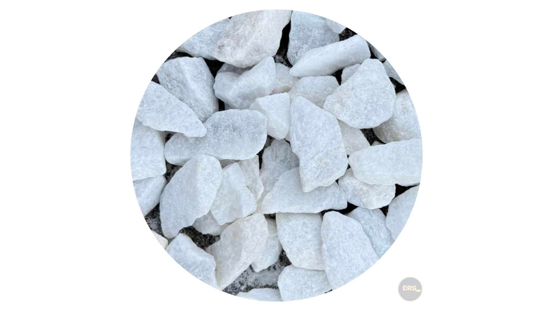 White Gravel Medium 3/4